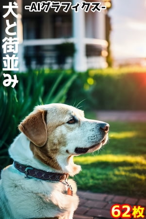 犬と街並み -動物AIアートCG集-