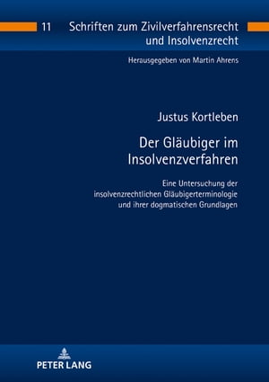 Der Glaeubiger im Insolvenzverfahren