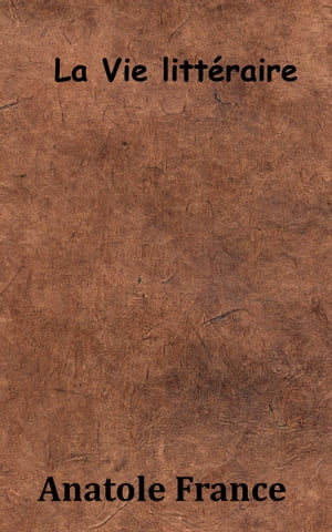 La Vie littéraire