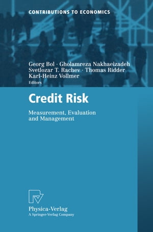 Credit Risk Measurement, Evaluation and Management【電子書籍】