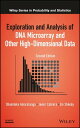 Exploration and Analysis of DNA Microarray and Other High-Dimensional Data