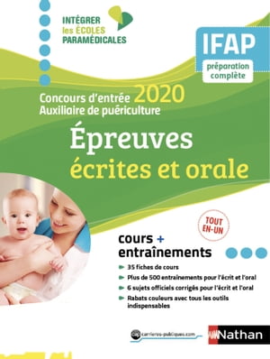 Concours Auxiliaire de puériculture - Ecrit + Oral - 2020