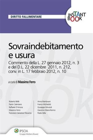 Sovraindebitamento e usura