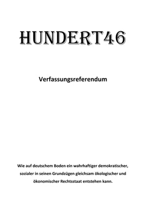 Hundert46 Verfassungsreferendum