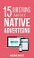 15 Questions About Native Advertising