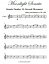 Moonlight Sonata Second Movement Easy Violin Sheet Music