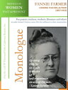 Profiles of Women Past & Present ? Fannie Farmer, Cooking Teacher and Cookbook A...