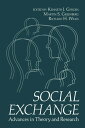 Social Exchange Advances in Theory and Research