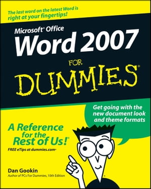 Word 2007 For Dummies【電子書籍】[ Dan Gookin ]