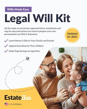 Legal Will Kit: Make Your Own Last Will & Testament in Minutes....