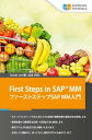 First Steps in SAP MM ファーストステップSAP MM入門【電子書籍】 Claudia Jost