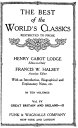 ŷKoboŻҽҥȥ㤨The Best Of The World's Classics (Restricted To Prose Volume IV - Great Britain And Ireland II: 1672-1800 (Mobi ClassicsŻҽҡ[ Henry Cabot Lodge (Editor ]פβǤʤ132ߤˤʤޤ