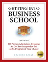 Getting into Business School: 