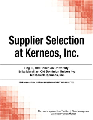 Supplier Selection at Kerneos, Inc.