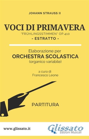 Voci di Primavera - estratto per orchestra scolastica (partitura)