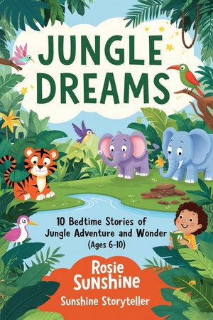 Jungle Dreams 10 Bedtime Stories of Jungle Adventure and Wonder (Ages 6-10)Żҽҡ[ Rosie Sunshine ]