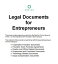 Legal Documents for Entrepreneurs