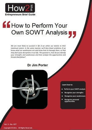 ŷKoboŻҽҥȥ㤨How to Perform Your Own SWOT AnalysisŻҽҡ[ Dr Jim Porter ]פβǤʤ335ߤˤʤޤ