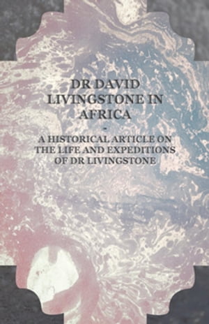 Dr David Livingstone in Africa - A Historical Article on the Life and Expeditions of Dr Livingstone