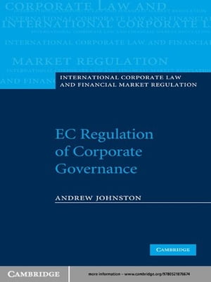 EC Regulation of Corporate Governance