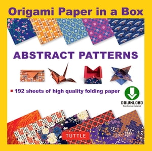 Origami Paper in a Box - Abstract Patterns