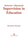 Supervision in Education A Differentiated Approach with Legal Perspectives Instructor's Manual