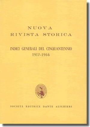 Indici Generali del Cinquantennio 1917 - 1966