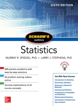 Schaum's Outline of Statistics, Sixth Edition