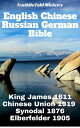 English Chinese Russian German Bible King James 1611- Chinese Union 1919 - Synodal 1876 - Elberfelder 1905【電子書籍】[ TruthBeTold Ministry ]