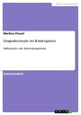 ＜p＞Examensarbeit aus dem Jahr 2008 im Fachbereich Mathematik - Didaktik, Note: 1, Otto-Friedrich-Universit?t Bamberg, Sprache: Deutsch, Abstract: Mathematische Erfolge in der Schule h?ngen deutlich weniger von Begabung (oder Nicht-Begabung) ab, als man ?blicherweise denkt: 'Die F?higkeit, Mathematik zu verstehen und anzuwenden, ist keine naturgegebene Begabung, ?ber die nur wenige Menschen verf?gen. Auch mathematisches Talent kann sich (...) dann am besten entfalten, wenn Kinder fr?hzeitig Gelegenheit erhalten, thematische Lernerfahrungen zu sammeln und dabei ihre Neigungen zu erproben.' (Bayerisches Staatsministerium f?r Arbeit und Sozialordnung, Familie und Frauen, 2007, 252)Das Thema Fr?hf?rderung r?ckt in den letzten Jahren immer mehr in den Mittelpunkt. Grund daf?r sind mehrere Studien, die zeigten, dass der Bildungsstand der deutschen Sch?ler und Sch?lerinnen sich auf einem niedrigen Niveau befindet. In allen deutschen Bundesl?ndern wurden Erziehungs- und Bildungspl?ne f?r Kindertageseinrichtungen entworfen, um die Bildungs- und Entwicklungschancen gerade auch der Kinder zu erh?hen, die im famili?ren Umfeld keine optimale Unterst?tzung und Anleitung erhalten.Um diese Pl?ne wirkungsvoll in die Praxis umsetzen zu k?nnen, muss ein umfassendes Wissen ?ber den diesbez?glichen Entwicklungsstand der Kinder vorhanden sein. Die vorliegende Arbeit soll dazu einen Beitrag leisten. Am Beispiel des Gr??enbereichs 'L?ngen' wird in zehn Einzelinterviews ?berpr?ft, wie weit bei Kindergartenkindern ein L?ngenkonzept bereits entwickelt ist. In Form einer Aktivit?t zum Thema 'K?rpergr??en vergleichen' wird untersucht, wie Kinder im Kindergarten das Angebot einer Fr?hf?rderung zu einem mathematischen Thema annehmen. Das Thema 'L?ngen' wurde von mir ausgew?hlt, weil es f?r Kinder eine der greifbarsten Gr??en ist. Sie sind in ihrem Alltag oft mit unterschiedlichen L?ngen konfrontiert. So ist es f?r Kinder zum Beispiel leicht zu erkennen, dass sie gr??er werden. Sie wachsen aus ihrer Kleidung heraus oder kommen an einen Oberschrank, den sie bisher nicht erreichen konnten. Au?erdem hat jedes Kind den Satz 'Du bist aber gro? geworden!' sehr oft geh?rt. So gibt die Wahrnehmung ihres eigenen Wachstumsprozesses Hilfestellungen f?r Aktivit?ten zum Messen von L?ngen. (vgl. Heuvel-Panhuizen & Buys, 2005, 43) Die Arbeit ist in sechs Kapitel gegliedert: Nach einleitenden Worten im ersten Kapitel folgt im zweiten eine Hinf?hrung zur mathematischen Fr?hf?rderung im vorschulischen Bereich. Zun?chst wird auf die Aktualit?t der Fr?hf?rderung in Deutschland eingegangen, anschlie?end explizit im mathematischen Bereich.＜/p＞画面が切り替わりますので、しばらくお待ち下さい。 ※ご購入は、楽天kobo商品ページからお願いします。※切り替わらない場合は、こちら をクリックして下さい。 ※このページからは注文できません。