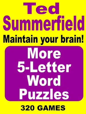 More 5-Letter Word Puzzles【電子書籍】[ Te