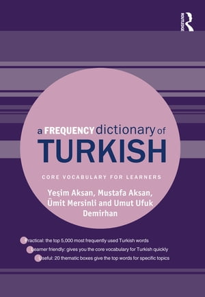 A Frequency Dictionary of Turkish