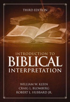 Introduction to Biblical Interpretation