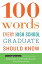 100 Words Every High School Graduate Should Know