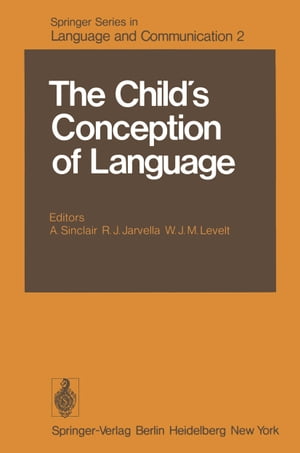 The Child’s Conception of Language