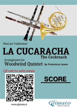 Woodwind Quintet score of "La Cucaracha"