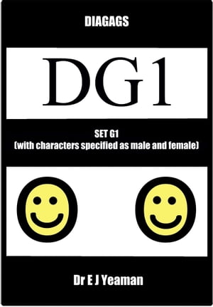 Diagags Set G1 (with Characters Specified as Male and Female)