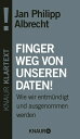 ＜p＞Unbemerkt werden sie uns aus der Tasche gezogen: die intimsten und privatesten Informationen ?ber unsere Pers?nlichkeit. Mit den nahezu unbegrenzten M?glichkeiten der Datenverarbeitung werden wir nicht nur zum gl?sernen Menschen ? wir werden ausgebeutet und entm?ndigt. Die technische und scheinbar unwichtige Frage des Datenschutzes wird zur bedenklichsten Angelegenheit im digitalen Zeitalter.＜/p＞画面が切り替わりますので、しばらくお待ち下さい。 ※ご購入は、楽天kobo商品ページからお願いします。※切り替わらない場合は、こちら をクリックして下さい。 ※このページからは注文できません。