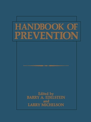 Handbook of Prevention