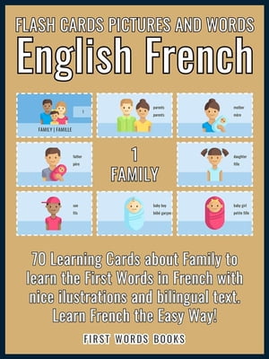 1 - Family - Flash Cards Pictures and Words English French