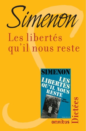 Les libertés qu'il nous reste