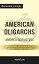 Summary: “American Oligarchs: The Kushners, the Trumps, and the Marriage of Money and Power" by Andrea Bernstein - Discussion Prompts