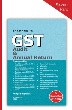 Taxmann's GST Audit & Annual Return