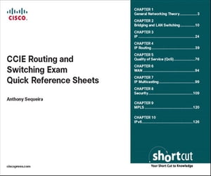 CCIE Routing and Switching Exam Quick Reference