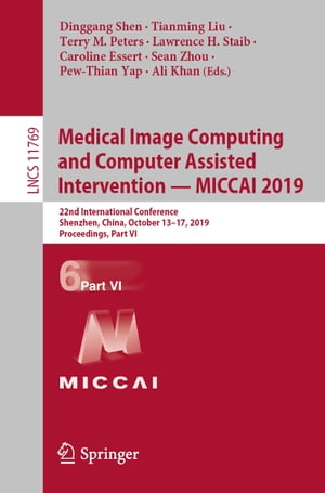 Medical Image Computing and Computer Assisted Intervention – MICCAI 2019