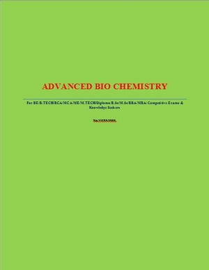 Text Book of ADVANCED BIO CHEMISTRY