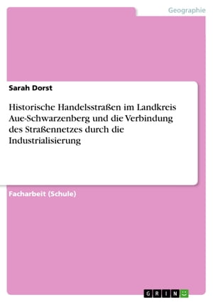 Historische Handelsstra?en im Landkreis Aue-Schwarzenberg und die Verbindung des Stra?ennetzes durch die Industrialisierung