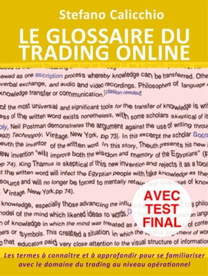 Le glossaire du trading online