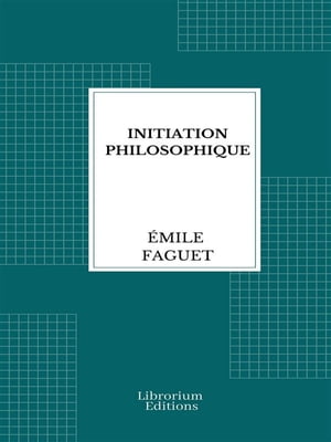 Initiation philosophique