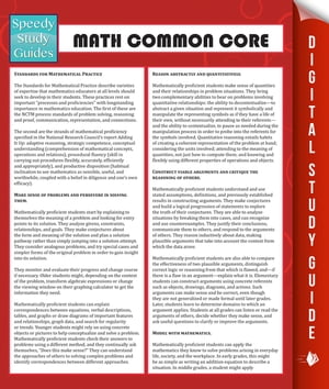 Math Common Core
